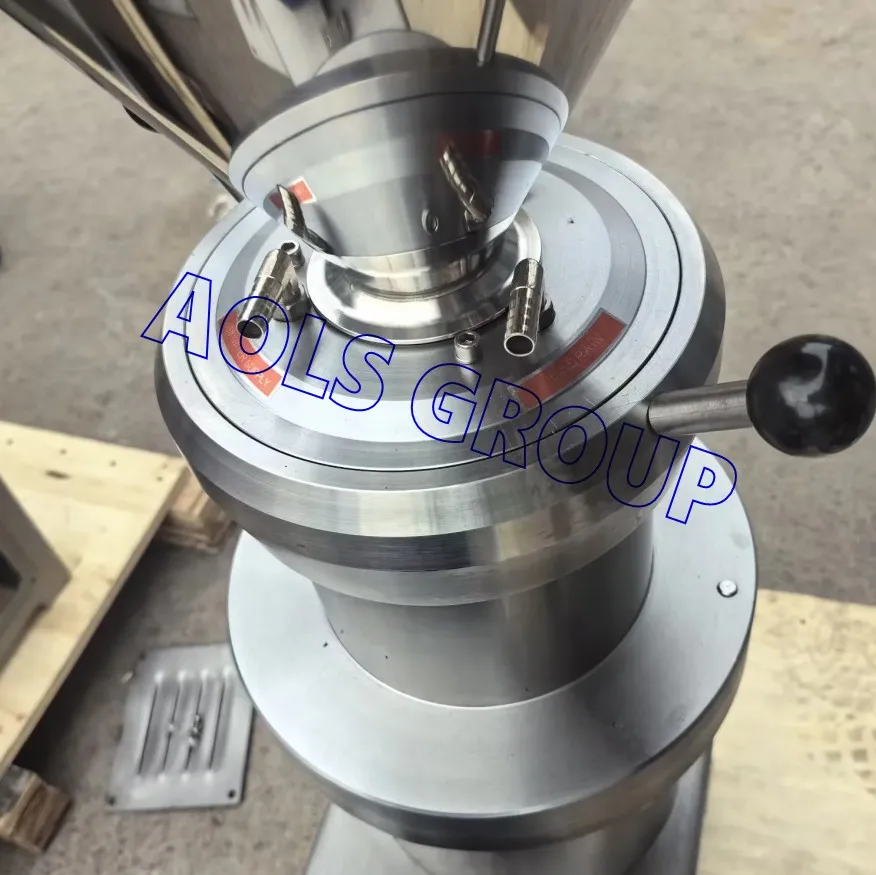 Tahini Soybean Peanut Butter Cocunut Bitumen Colloidal Nuts Ginger Colloid Mill Meat Asphalt Mayonesa Make Machine For Emulsion