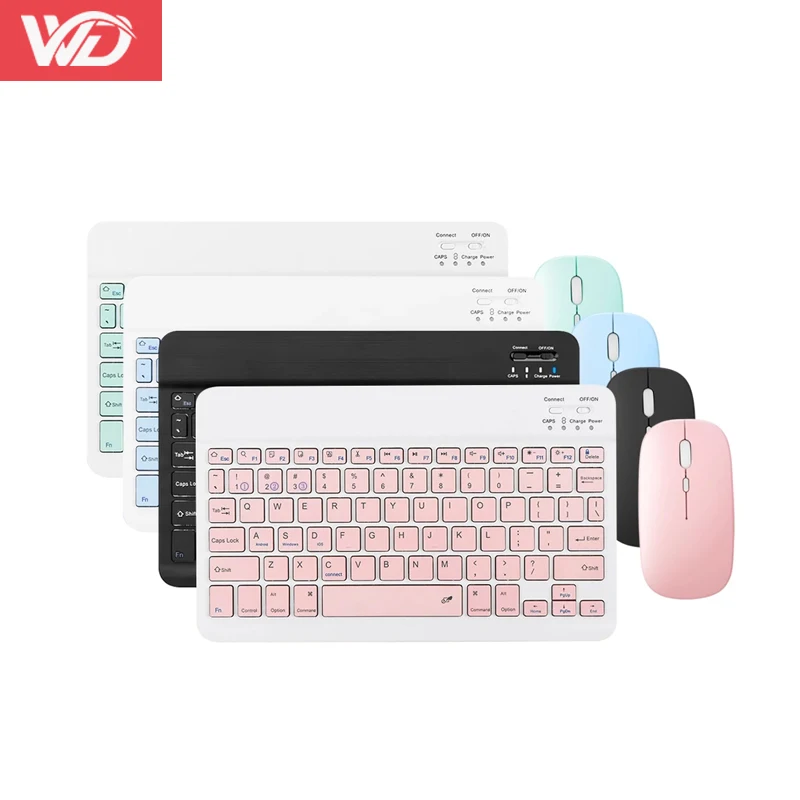 Tablet Wireless Keyboard For iPad Pro 2022 11 12.9 10.5 Teclado,Keyboard Mouse For iPad 8th 7th Air 4 3 2