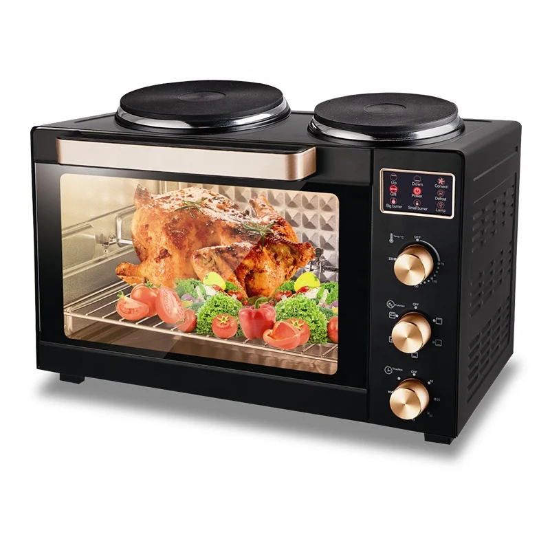 Hot sale electric countertop convection kitchen equipment cooking home pizza cake oven