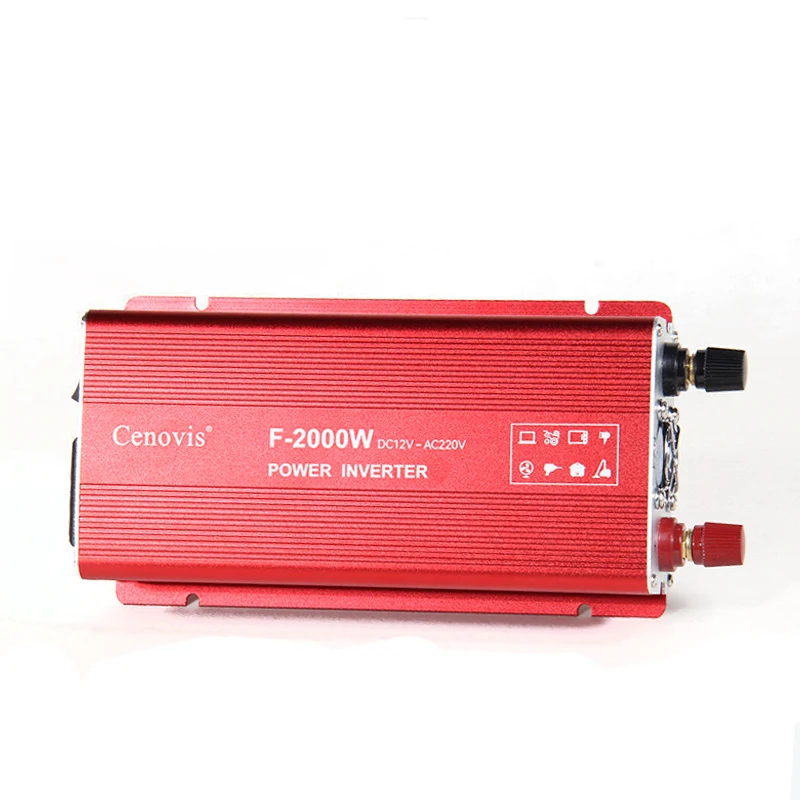 Rechargeable pure sine wave max inverter with charger 2000 watt battery sine wave high power dc to ac inverter