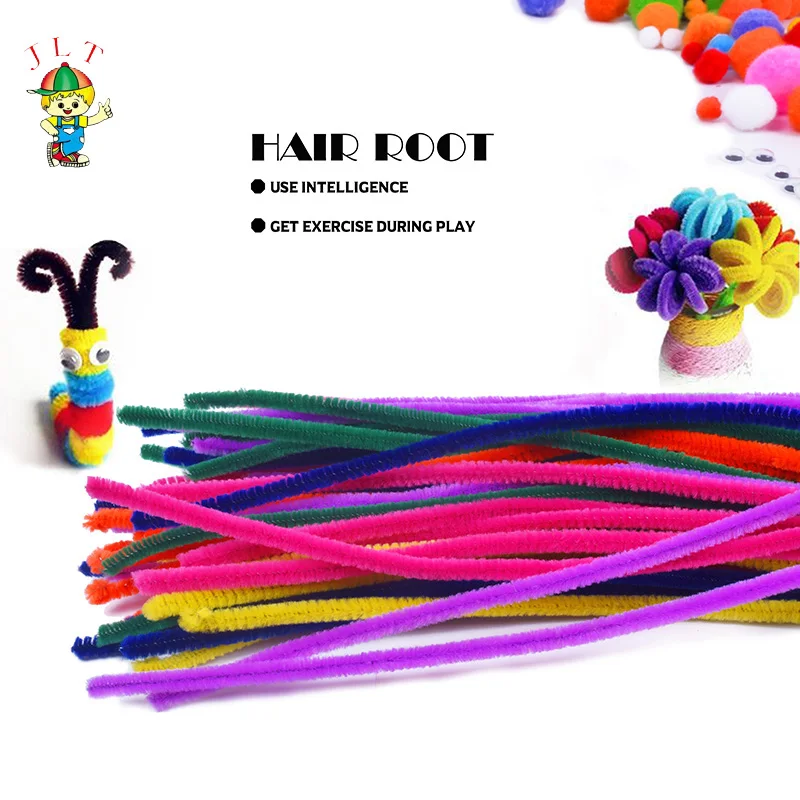Factory Direct Supply Diy Creative Pipe Cleaners Craft Handmade Children Educational Toy Diy Craft Supplies Set