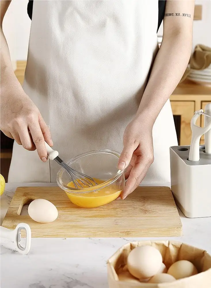 Multifunctional kitchen gadgets set 6-piece set with storage seat Vegetable and fruit tool combination set