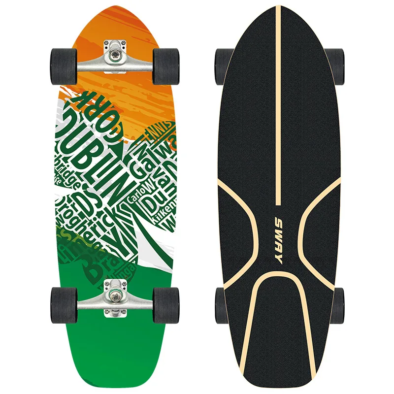 Hot Sale 5 Days Fast Delivery Smoothstar Boardwalk Land Surf Board Wheel Carver CX4 Truck Surfboard Skateboard Surf Skate