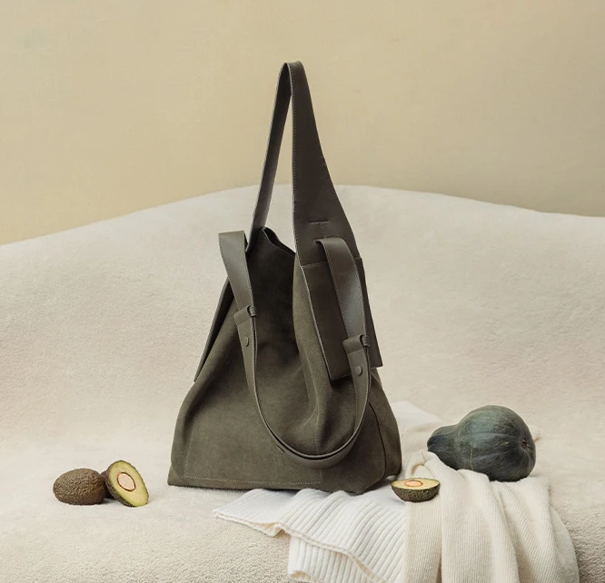 Custom Personalized Leather Bag for Women Office Big Leather Hand Bags Ladies Designer Handbags