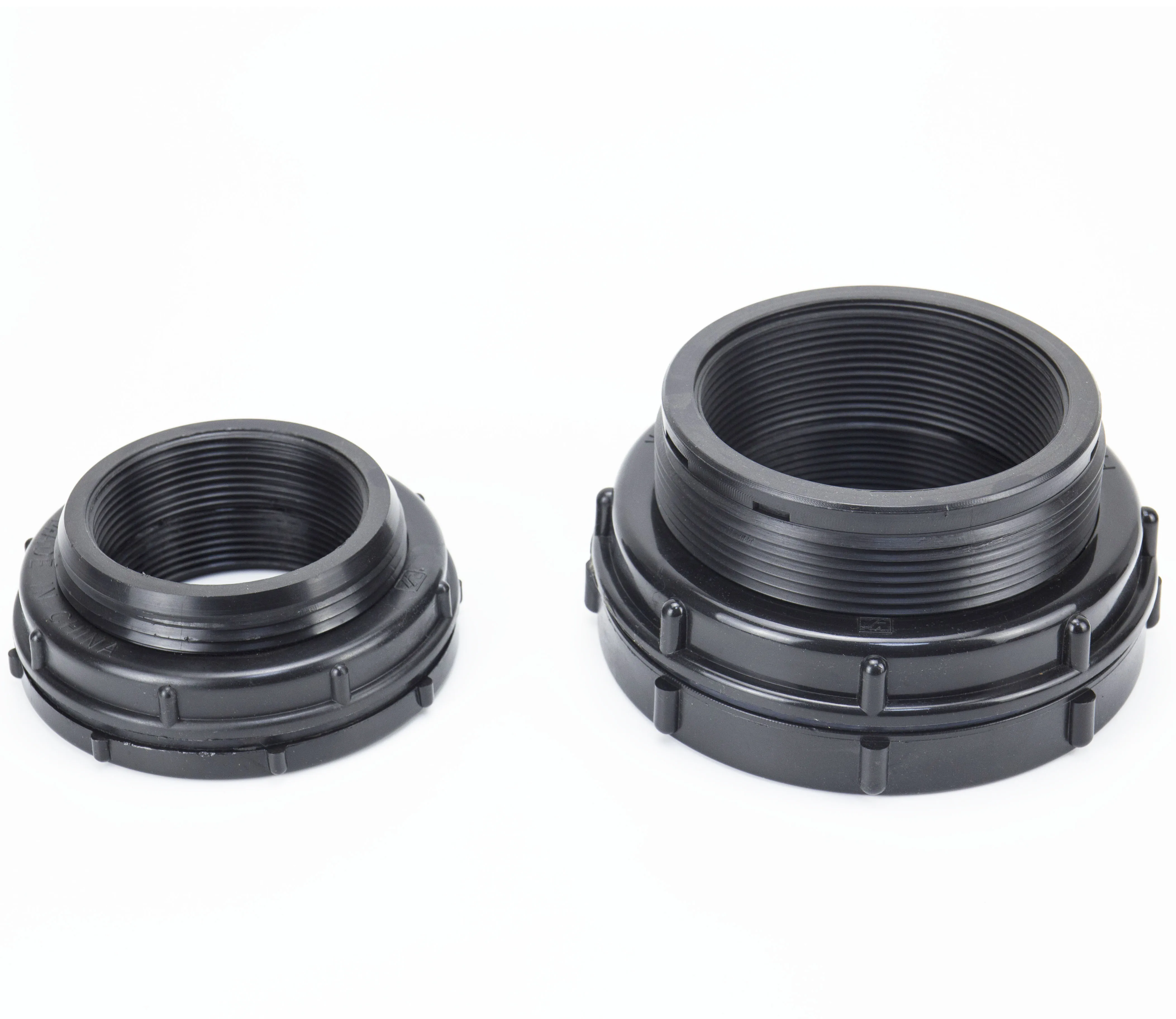 Plastic 3-in-1 PP Food Grade Water IBC Tank Rain Barrel Aquariums Bulkhead Bucket Connector Adapter Spigot Fittings