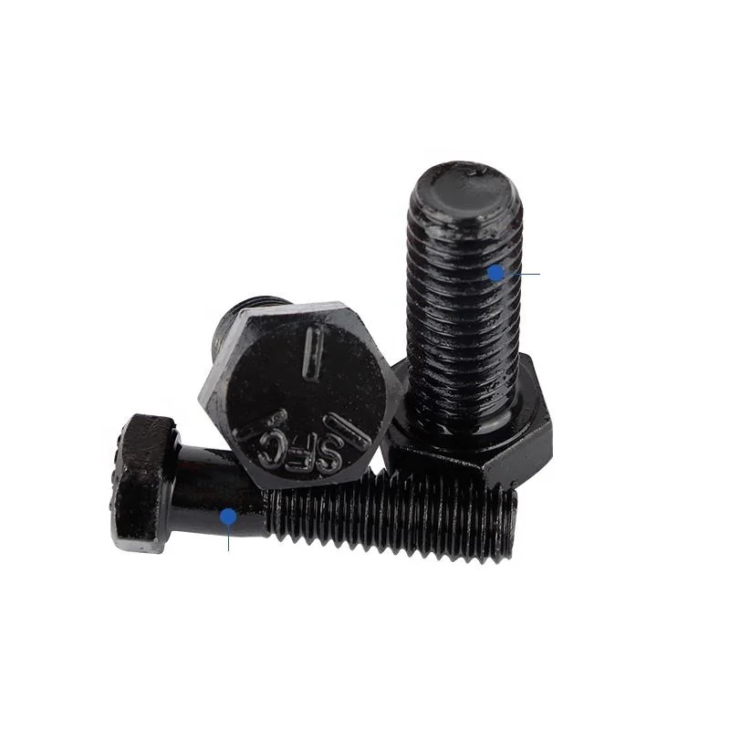 M60 шестигранный болт Сделано в Китае углеродистая сталь Оцинкованный класс 8 din