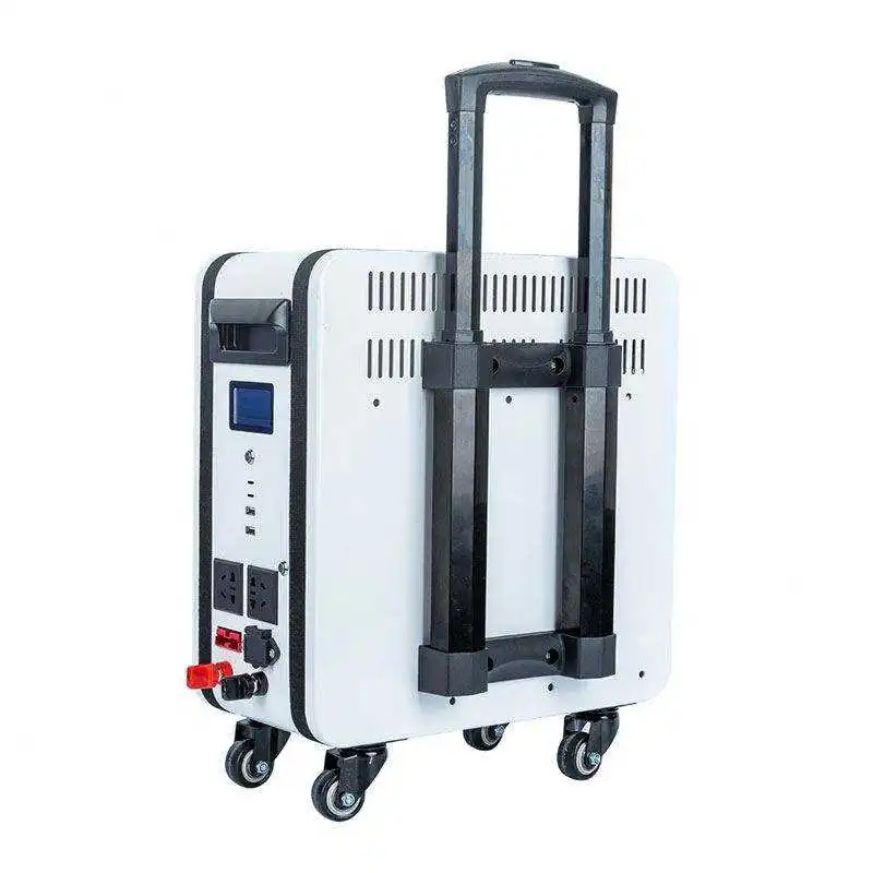 CHASUN Solar Generator Lifepo4 Lithium Ion Battery Power Bank 2Kwh Ac Output 2000W Portable Power Station With Solar Panel