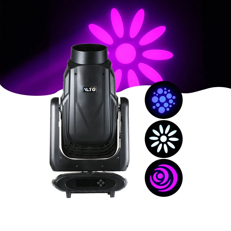 1000W LED  bicolor touch screen RDM zoom lens Framing Shutter LED Profile Spot Light