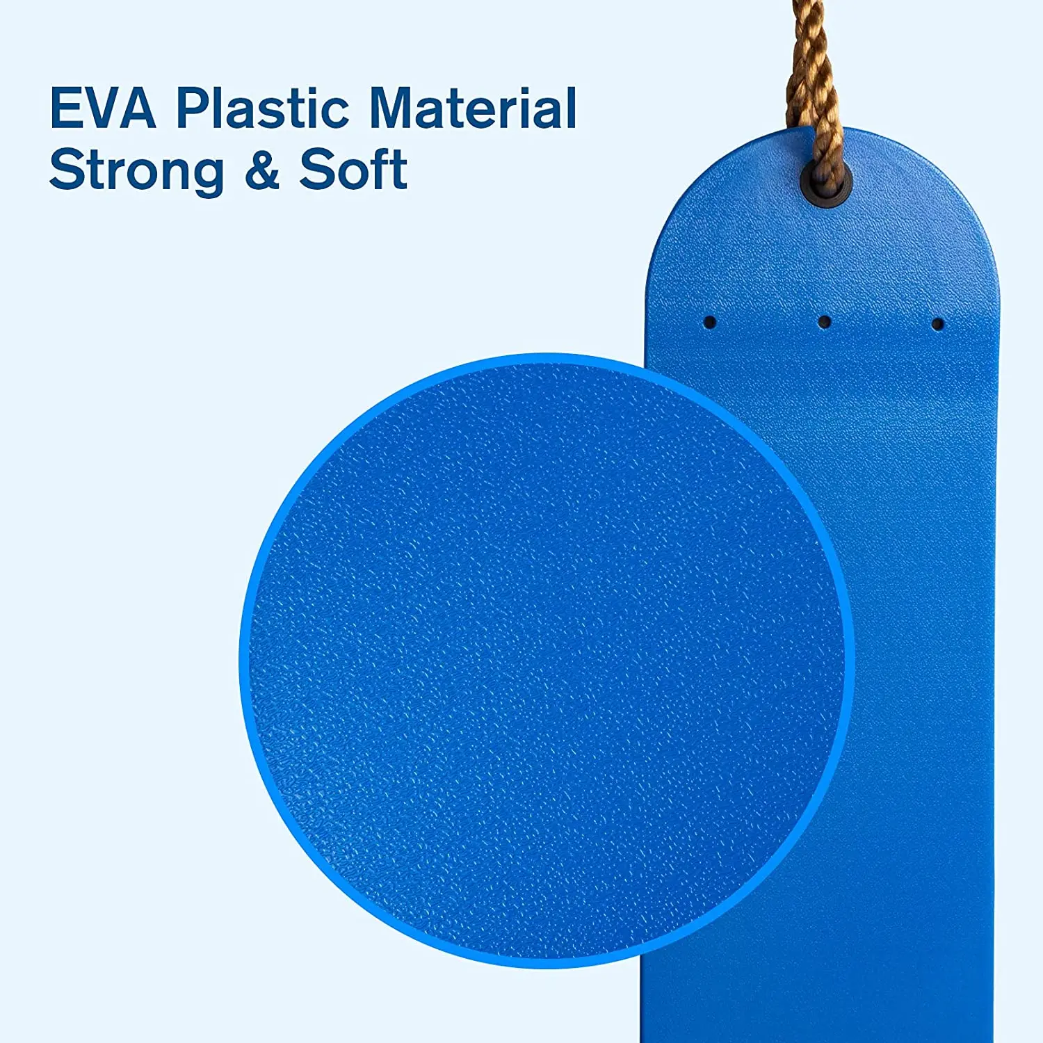 outdoor /playground/garden EVA belt swing children hanging swing set