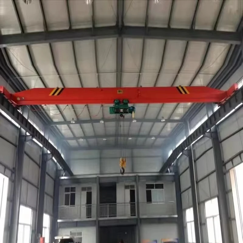 Factory direct sale electric single girder bridge crane 8 tons 10 tons LDA type single girder crane