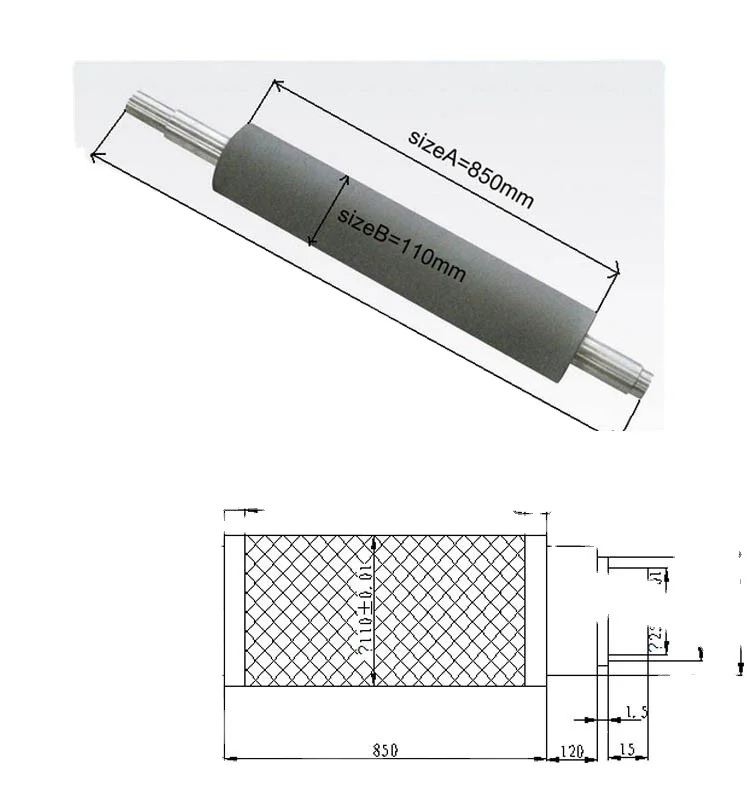 Лидер продаж, усовершенствованный ролик anilox марки Sanyuan для флексографского пресса