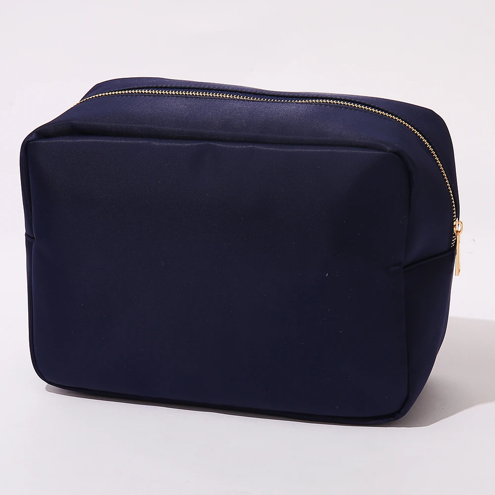 Stock S M L XL Navy Makeup Bag Elegant Men Women Sloth Gift Wholesale Custom Nylon Fashion Tropical Personalize makeup case