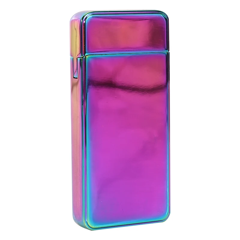 Wholesale Usb Rechargeable Electric Lighter Luxury Smoking Lighters Custom Logo argeable USB Electronic Lighters