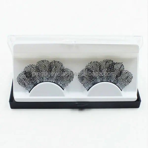 Heart Girl New Style 15mm 20mm Colored False Eyelashes with Glitter 3D Mink Lash Handmade Colorful Lashes Strip