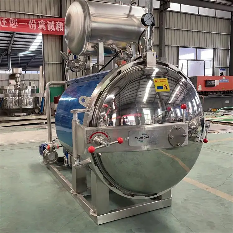 Small food retort hpp machine high pressure processing sterilizer