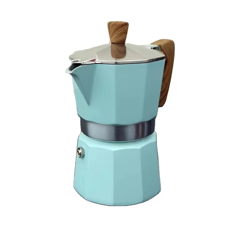 Moka Pot Espresso Mocha Pot Coffee Maker Aluminum Alloy Metal  CLASSIC Small Pots Coffee & Tea Tools