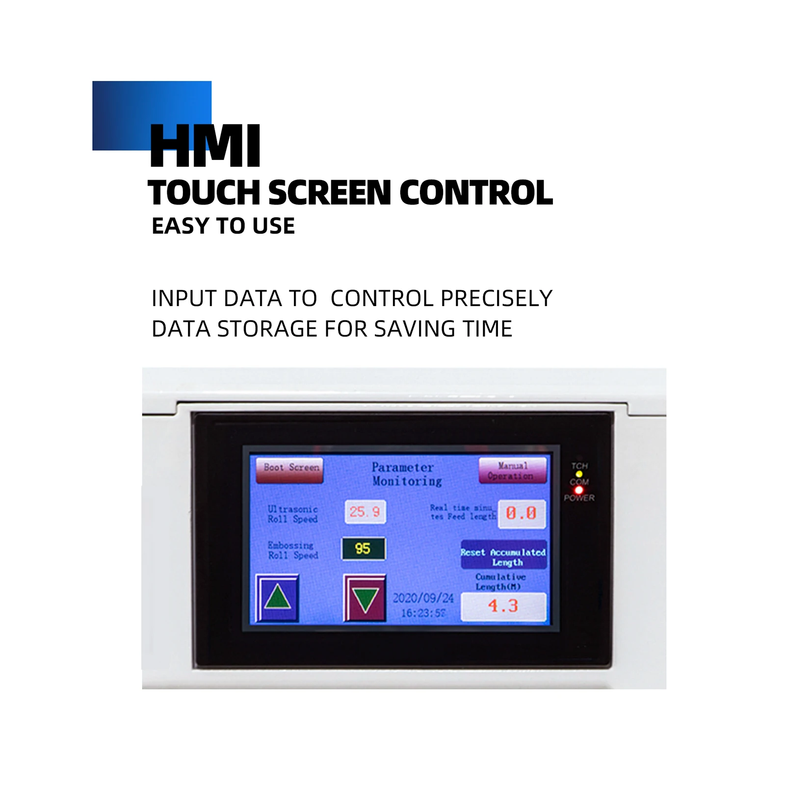 DY Multifunction Hot Sell 1000W 20KHZ Radial Vibration Ultrasonic Slitting Machine With HMI Touch Screen For Sale