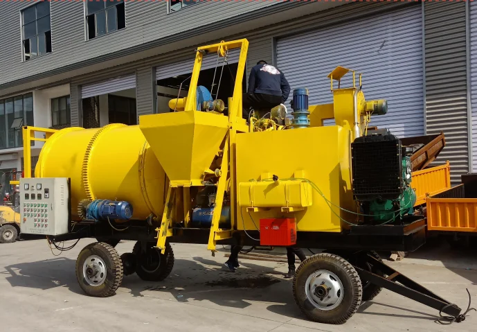 4-8t/h 1.5m3 Hot sale good price mobile road asphalt mixer drum mix mini asphalt plant price