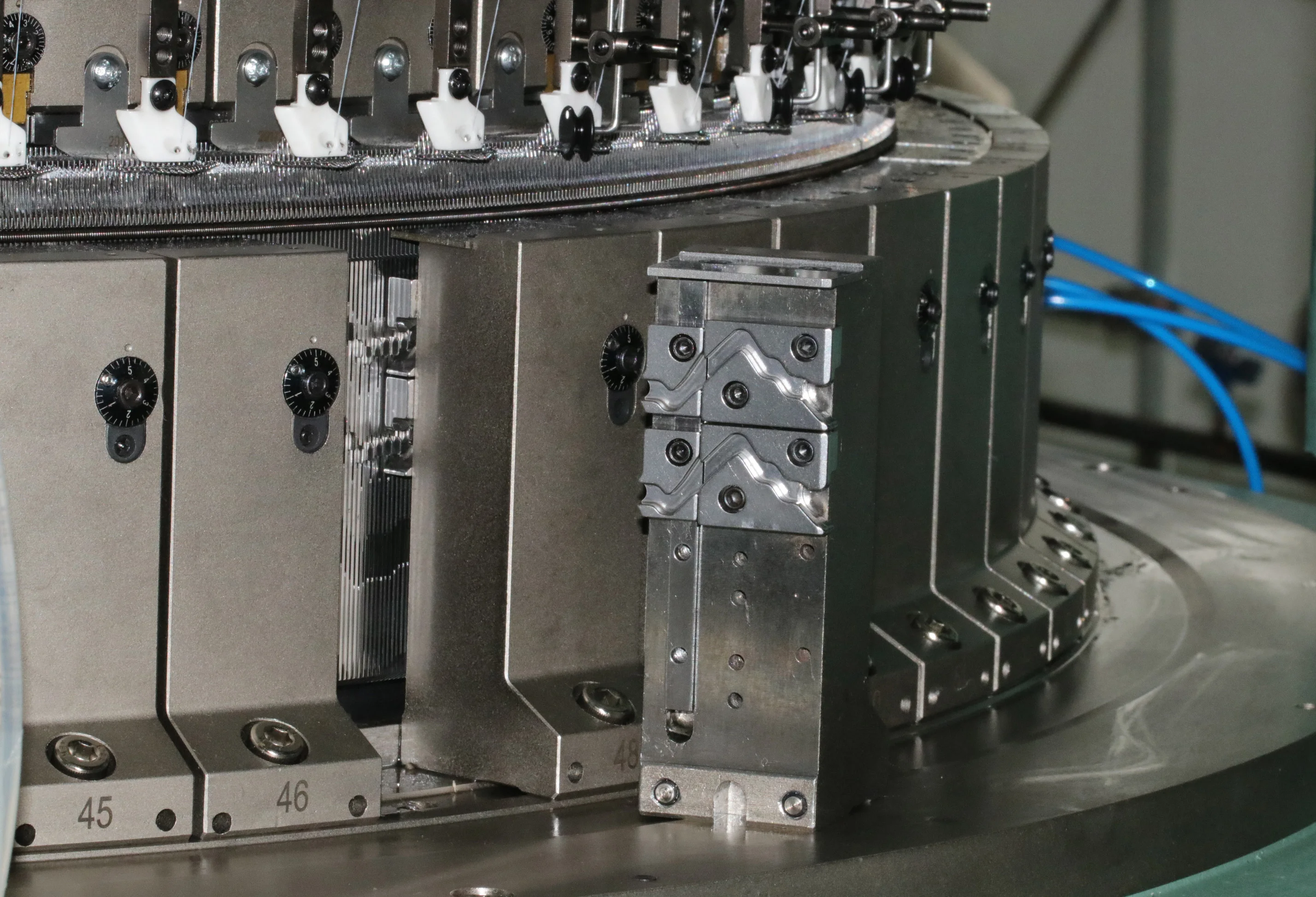 LEADSFON Double Jersey Rib 1.8 feeders Circular Knitting Machine Textile Machinery