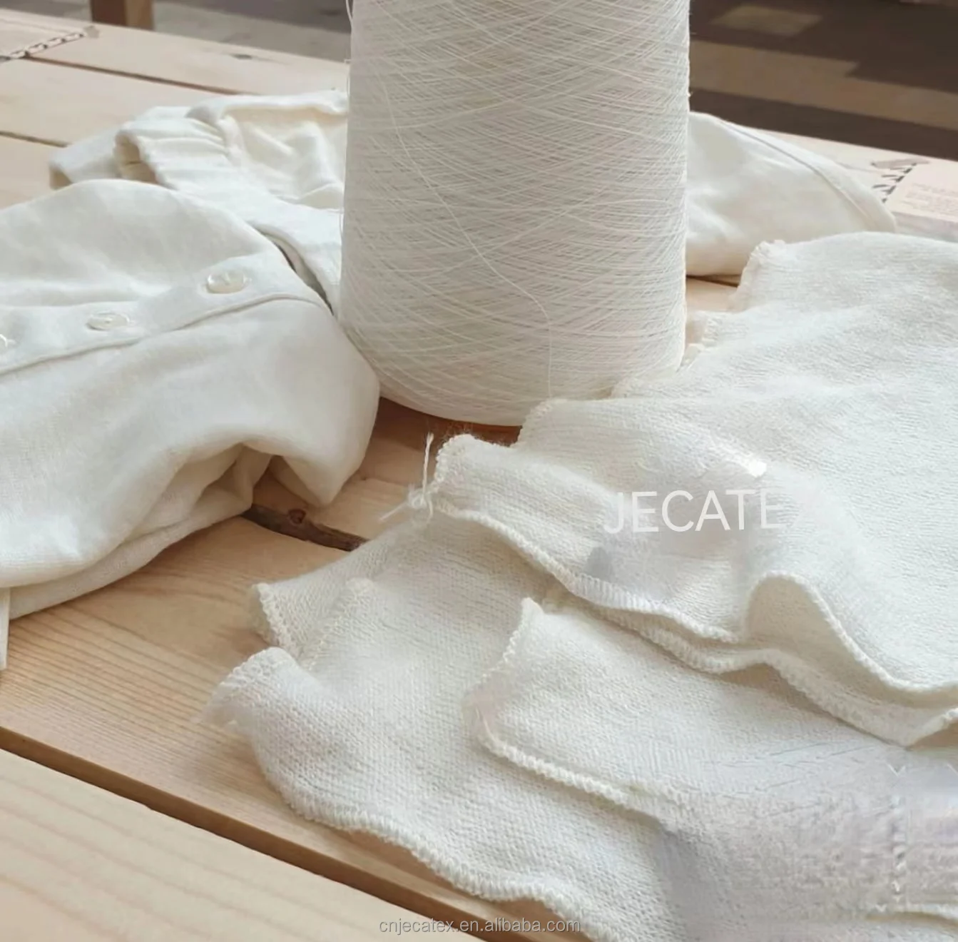 JECATEX NM36 100% ORGANIC SEMI-BLEACHED LINEN YARN LONG FIBER FRENCH LINEN, WHOLESALE  GOTS CERTIFIED,SUSTANIBLE
