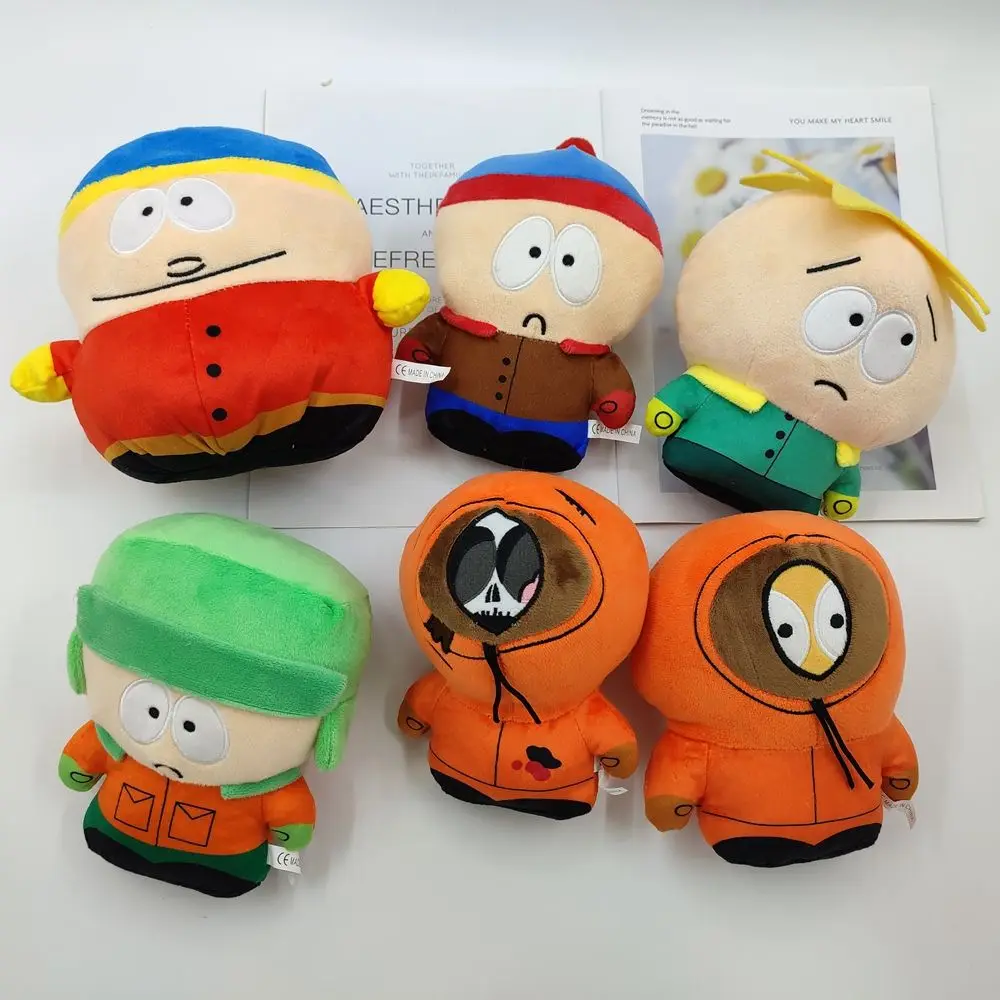 Kawaii Plush Cartoon South Park Stan Kyle Kenny Cartman Toys Cute Soft Stuffed South Park Plush Toy