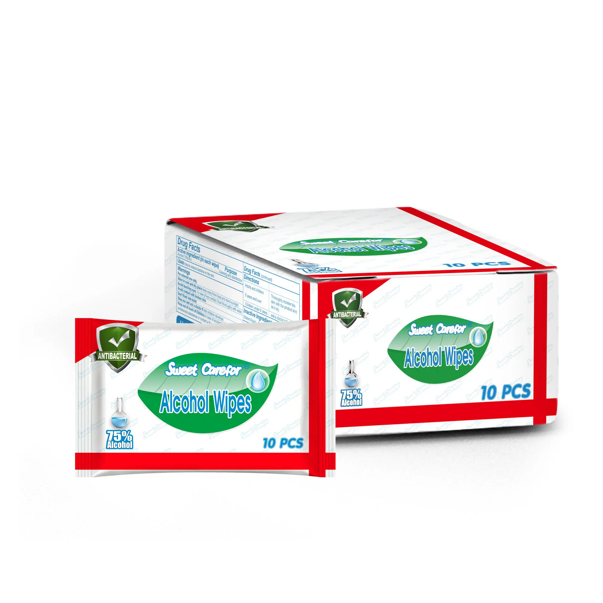 Free Sample Custom OEM Factory Fragrance Free Hand Sanitizing 75% Alcohol Shoe Sneaker Cleaning Shoes Wet Wipes Tissue