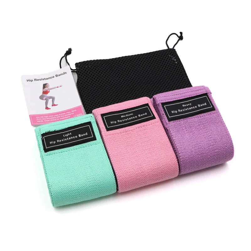 Оптовая продажа, индивидуальные дешевые эластичные ленты для фитнеса