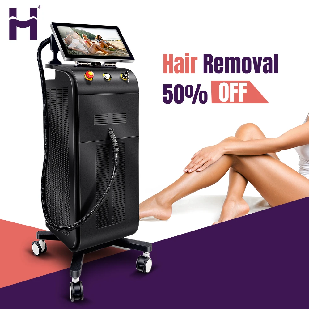 2023 New Medical CE approved Patient database  diodo Laser 808nm Diode Laser Hair Removal Machine Price Diode Laser Hair Removal