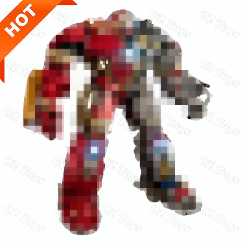V5004 10513 Супер Герои строительные игрушки 76210 Hulkbuster Mk44 блоки Кубики Игрушки Детские Рождественские подарки