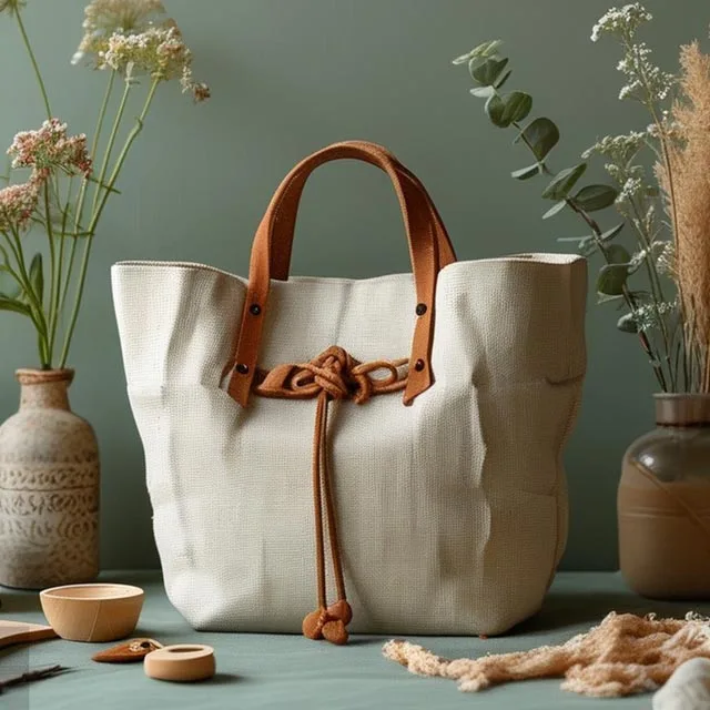 Wholesale Luxury Customize Canvas Tote Bag With Pocket Custom Bag Design Canvas Tote Bags With Zipper