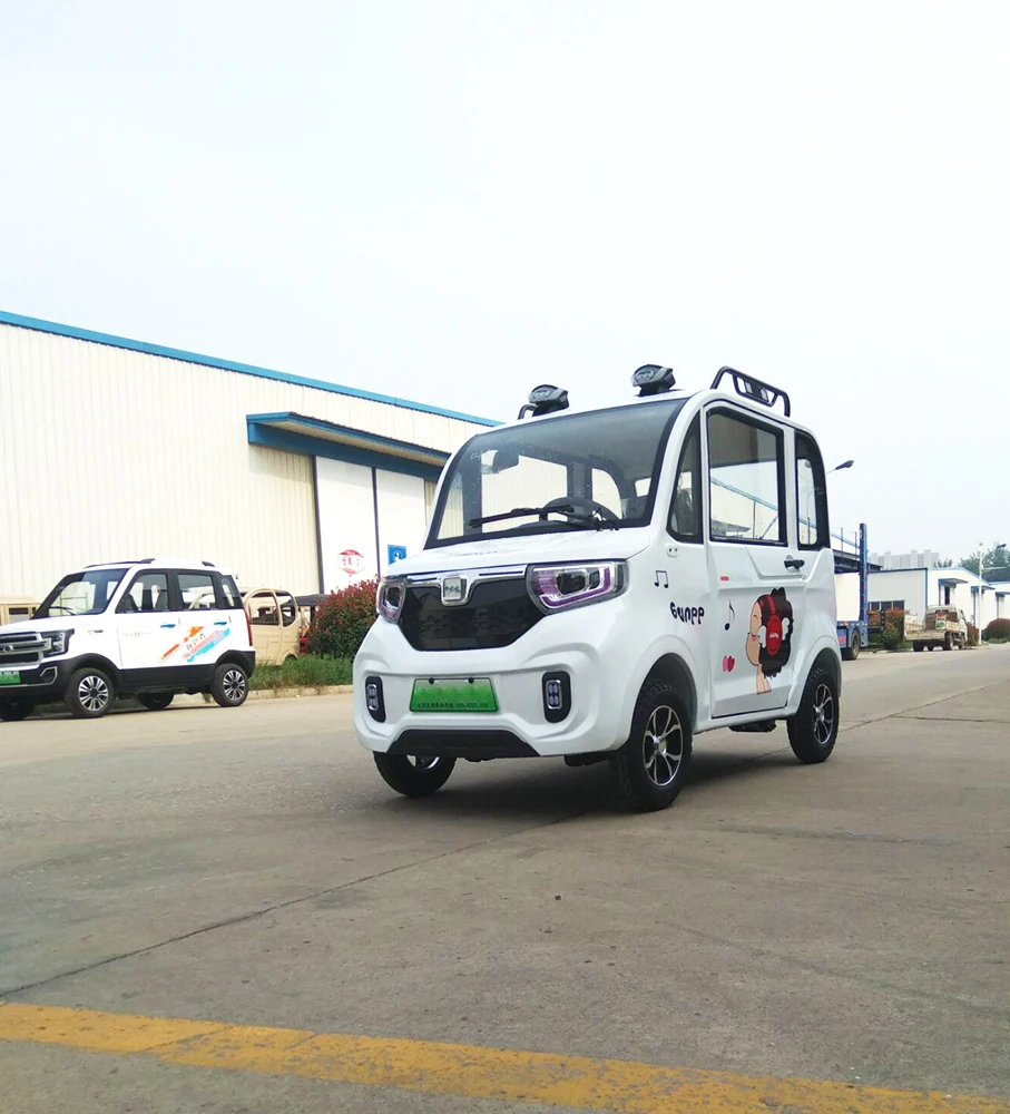 Small 4 wheel best price china small cars low speed electric vehicle With Air Condition Electric car