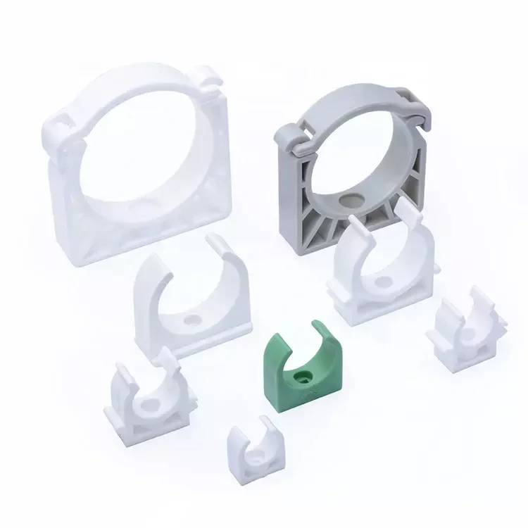 Pipe clamp Different models can be linked plastic wall cable clip Commonly used in decoration pipe clip