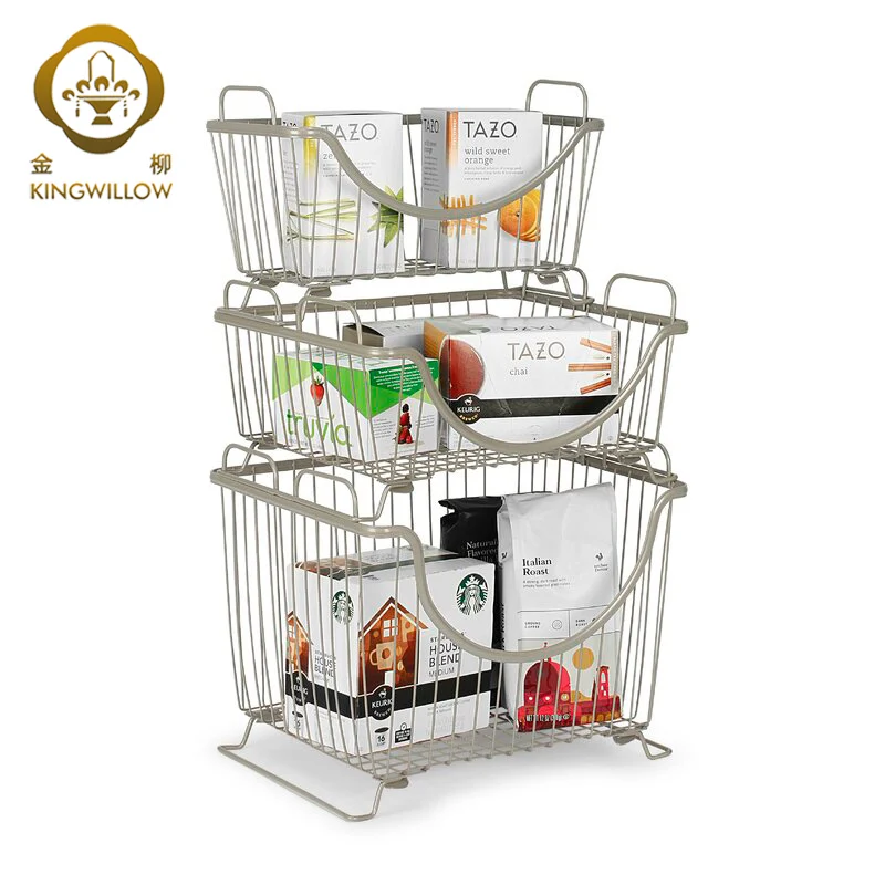 Yanyi Farmhouse Storage Basket Metal Crafts Fruit Basket Wire Other Metal Furniture