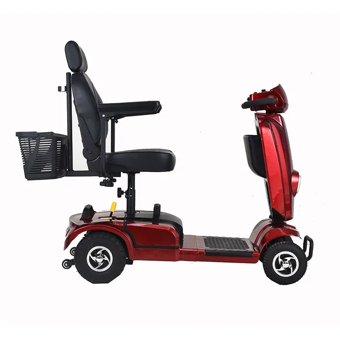 FWD-L28 High Chair Back 300W 24V/20Ah Smart 4 Wheel elderly Electric Mobility Scooter for handicapped