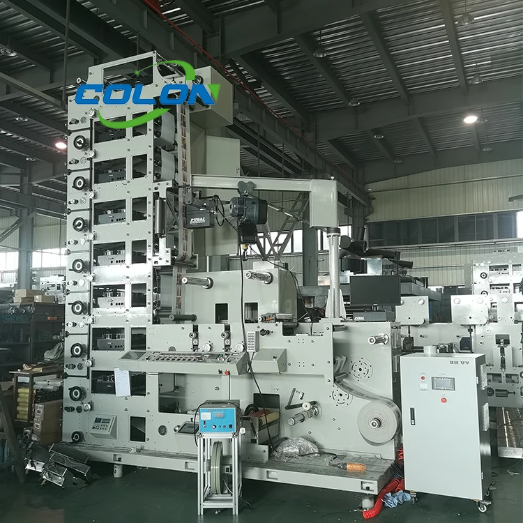 Paper Cup 4 Color Flexo Die Cutting Printer Slotter Die-cutter Stacker And Printing machine