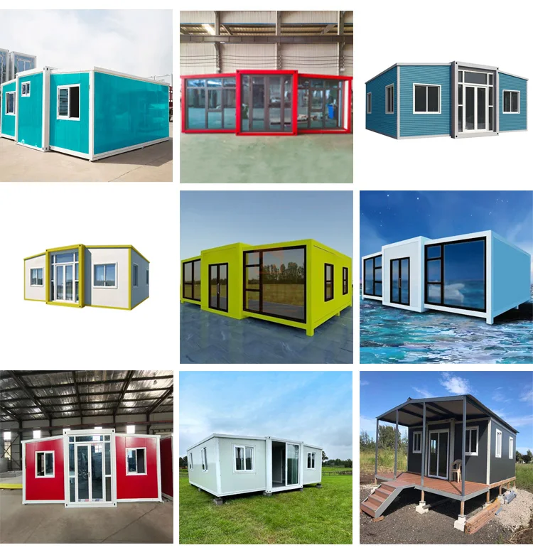 Luxury Custom Modular Homes Extendable House 3 Bedrooms and Living Room Customized