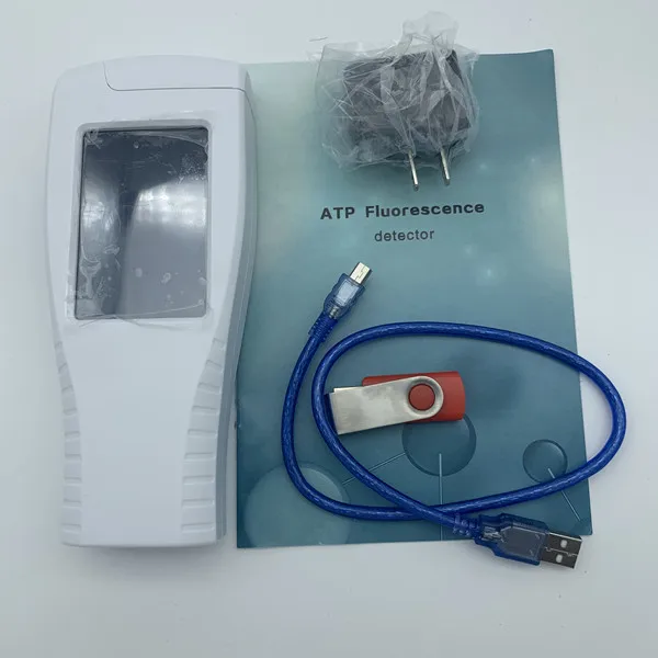 Atp fluorescent microbial detector hand held portable atp bacteria meter