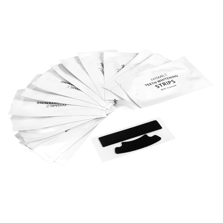 
IVISMILE Remove Bad Stains Coconut Oil Teeth Whitening Charcoal Strips 