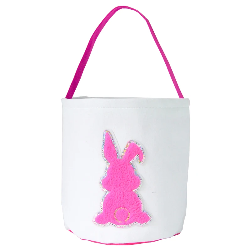 Новинка 2021, детские подарки, разноцветная Пасхальная корзина, Пасхальная корзина для яиц, сумка в виде кролика (62439283277)