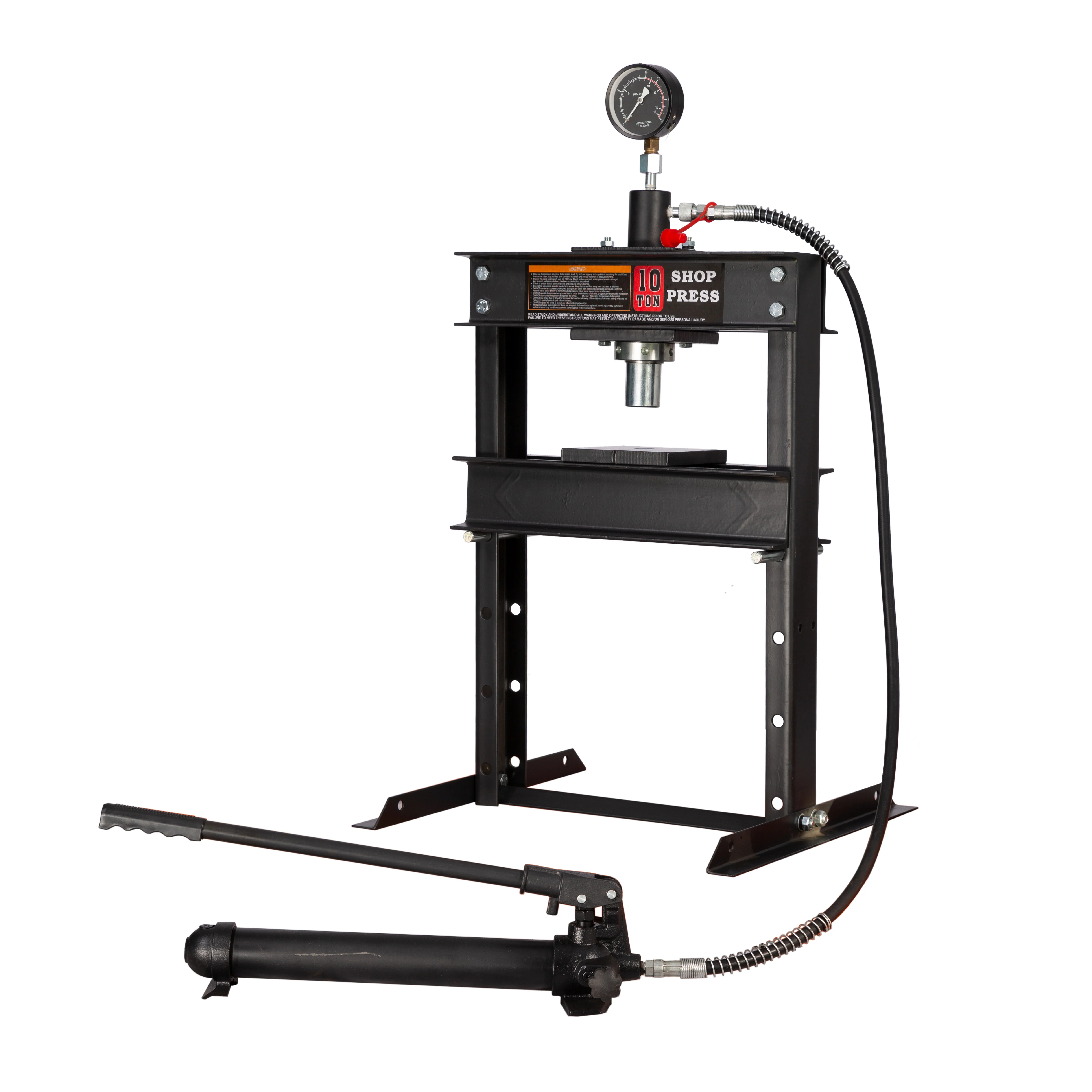 CE 6 ton 10 ton 12 ton 20 ton 30 ton Vehicle Equipment with gauge with hand winch press with CE