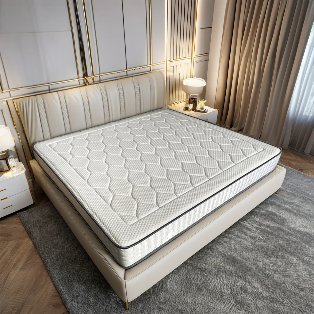Factory Customization Hypo-allergenic Foldable 5-Zone Pocket Spring Memory Foam Queen or King Size Mattress for Bedroom or Hotel