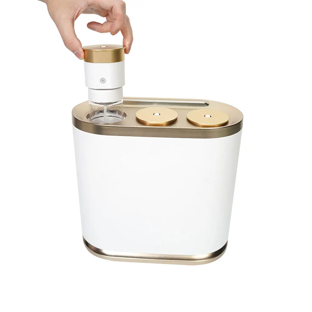 SCENTA Custom Logo Tabletop Aromatherapy Diffuser Eco Friendly Mist Room Spray Waterless Smart Bluetooth Air Freshener Dispenser