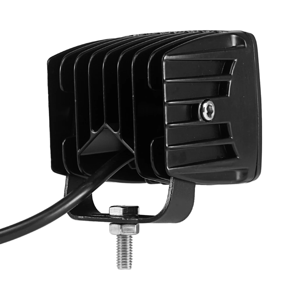 12v 3inch dual color smd led work light pod amber white flash strobe led cube driving light