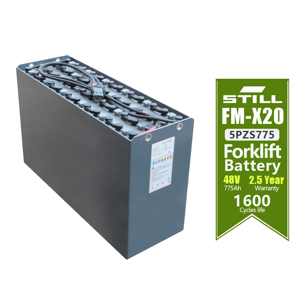 Аккумулятор для FM-X20 погрузчика 775 48 В 775Ah 5PzS775