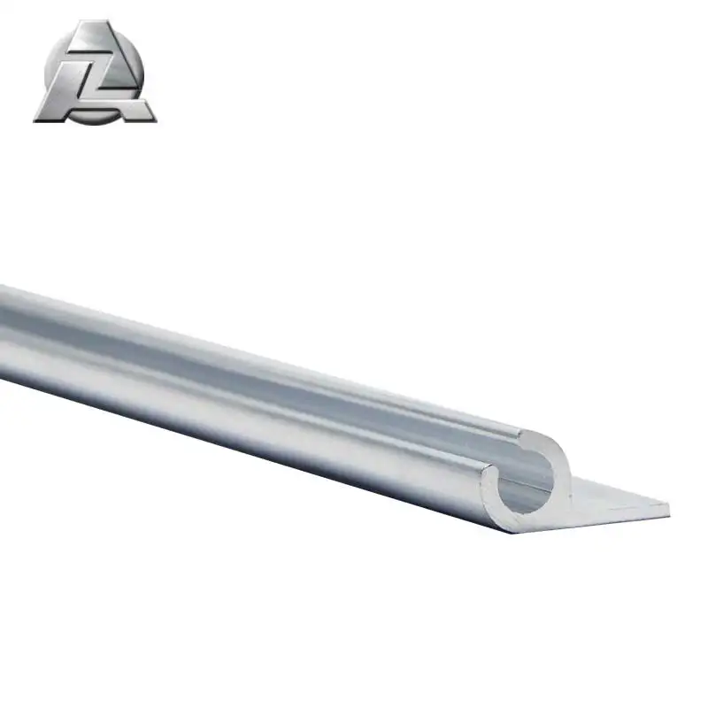  Wholesale aluminum single rail keder profile extrusion for
