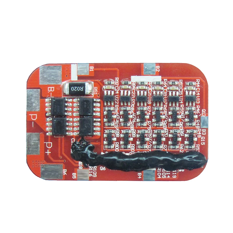 4S 6S 7A PCM PCB 22.2V Li-ion pcba assembly pcb board LiFePO4 BMS Battery Packs