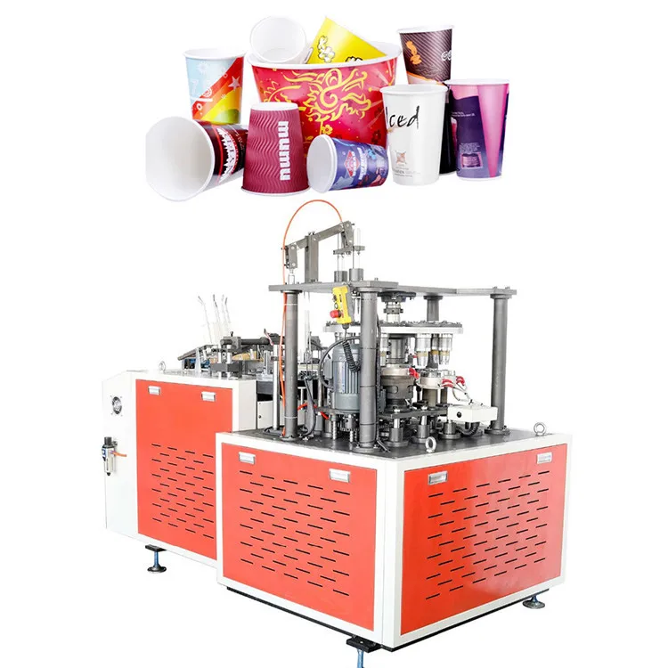 China factory price disposable coffee/tea paper cup making machine