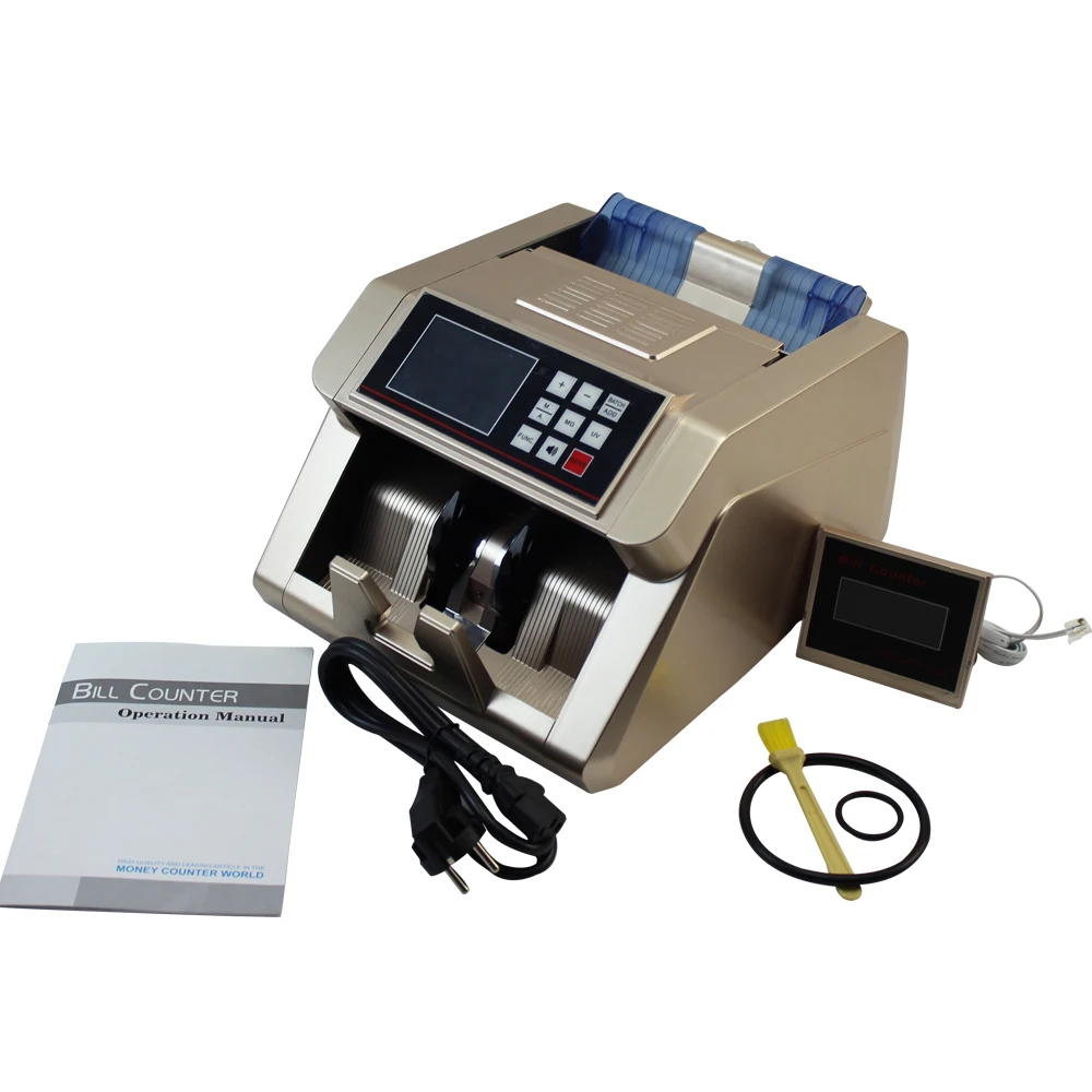 Turkish Liras  Money Value Counter  TRY bill counter Counting and Detecting Machine with UV/MG/IR/3D/MT function