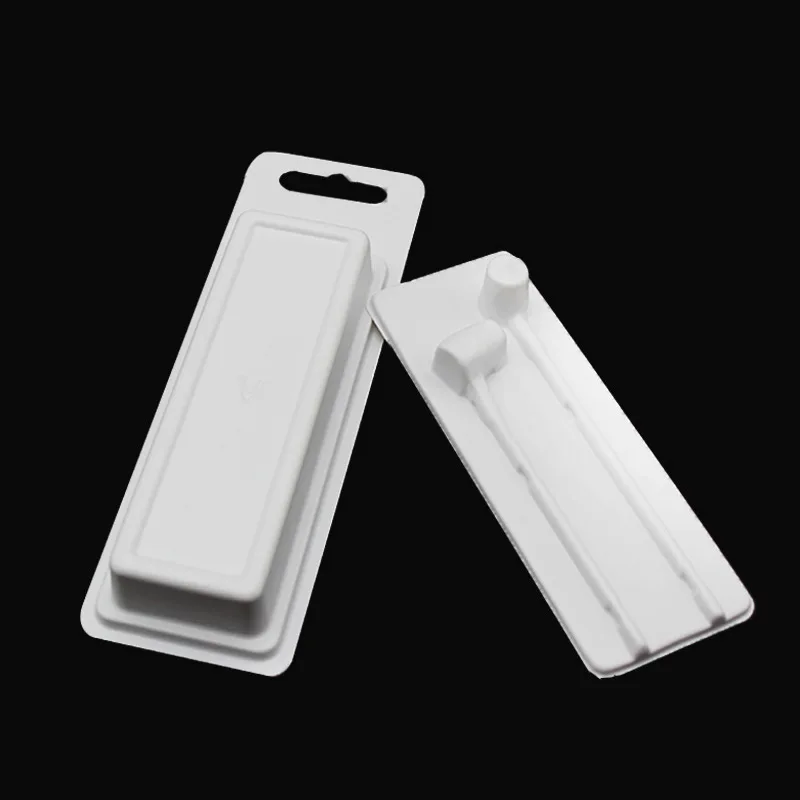 Wholesale China Factory Earphone Pens PET PVC Plastic Clamshell Blister Storage Box Packaging Box Card For Electronic Products