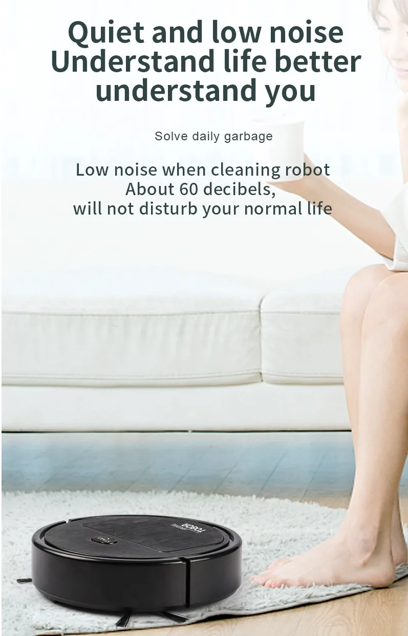 Main Side Brush Mop Cloth Holder Dust Bag Robot Vacuum Cleaner